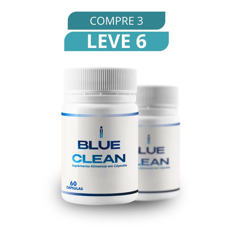 Blue Clean 60 Cápsulas - Suplemento Natural + Frete Grátis