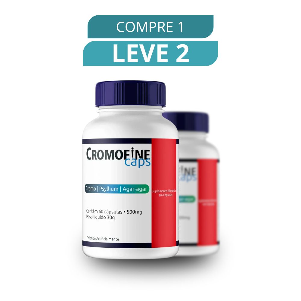 Cromofine Caps 60 Cápsulas - Suplemento Natural + Frete Grátis