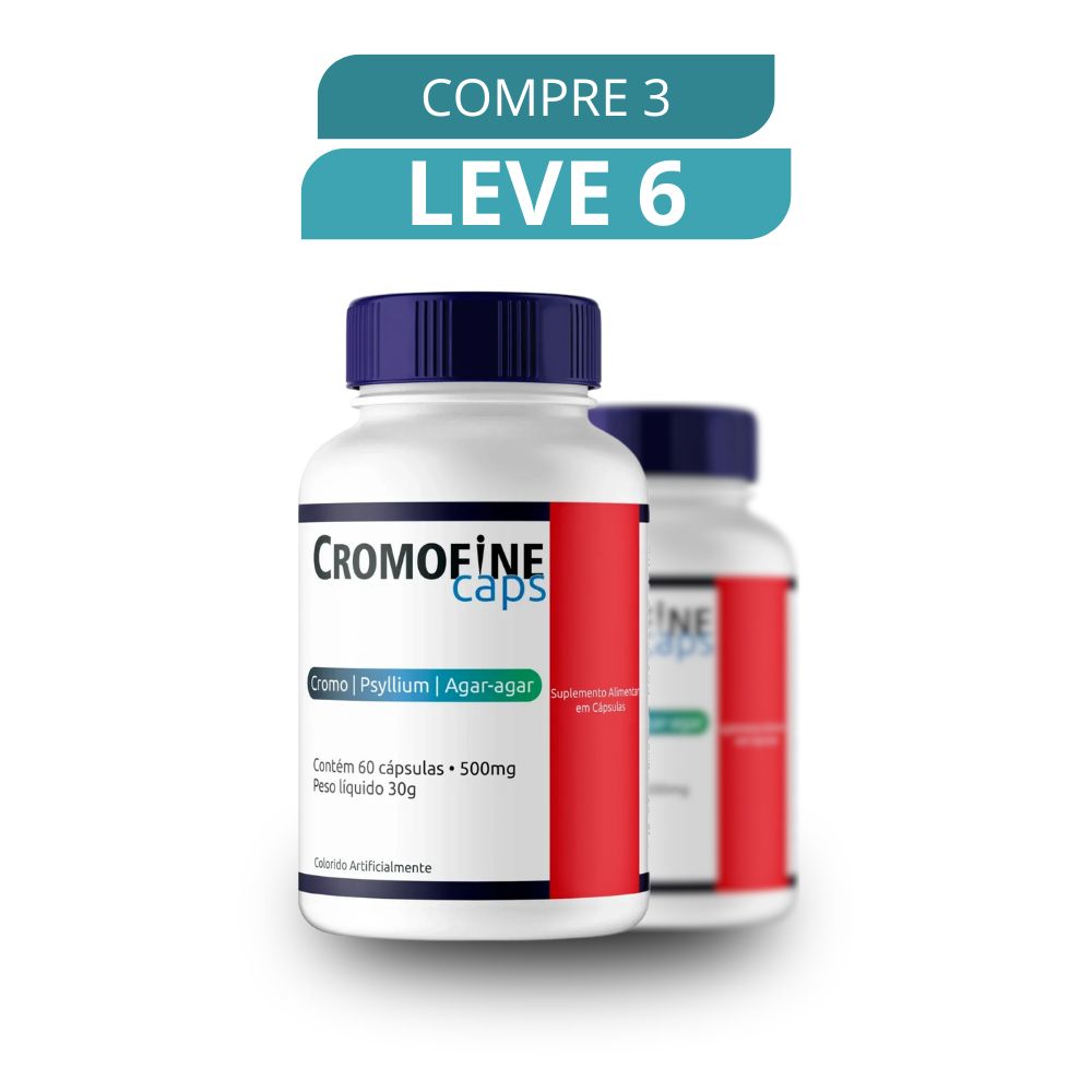 Cromofine Caps 60 Cápsulas - Suplemento Natural + Frete Grátis