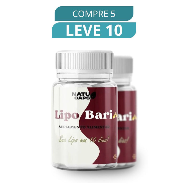 Lipo Bari 30 Cápsulas - Suplemento Natural + Frete Grátis