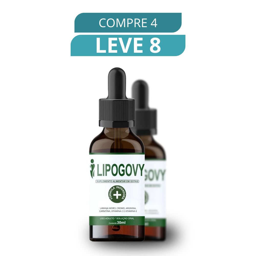 Lipogovy 30ml - Suplemento Natural + Frete Grátis