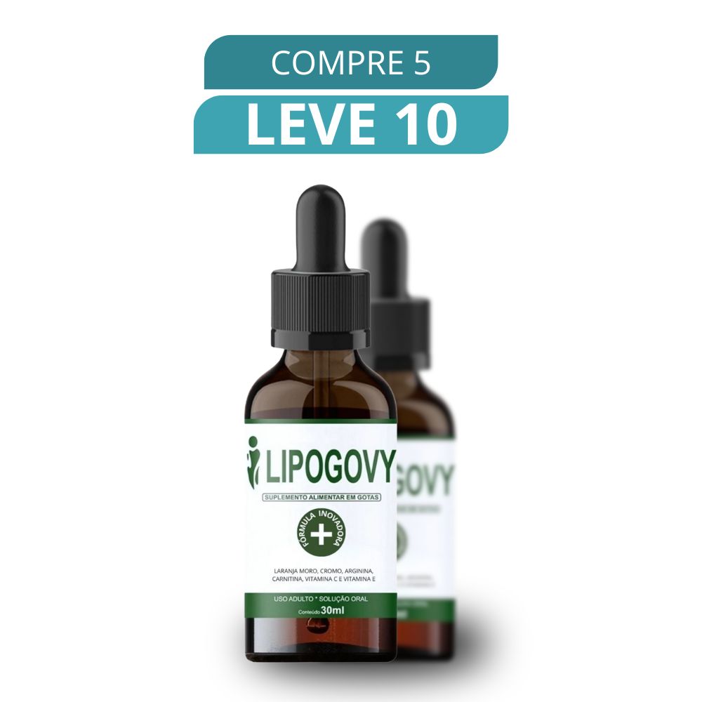 Lipogovy 30ml - Suplemento Natural + Frete Grátis