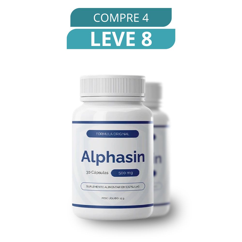 Alphasin 30 Cápsulas - Suplemento Natural + Frete Grátis