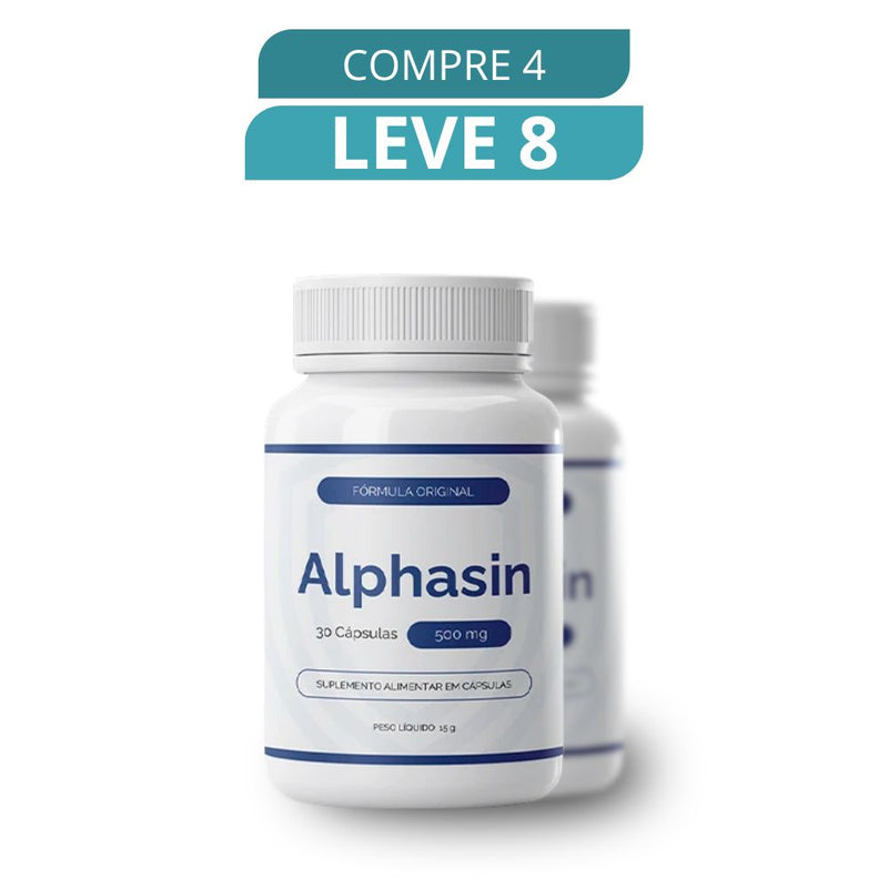 Alphasin 30 Cápsulas - Suplemento Natural + Frete Grátis