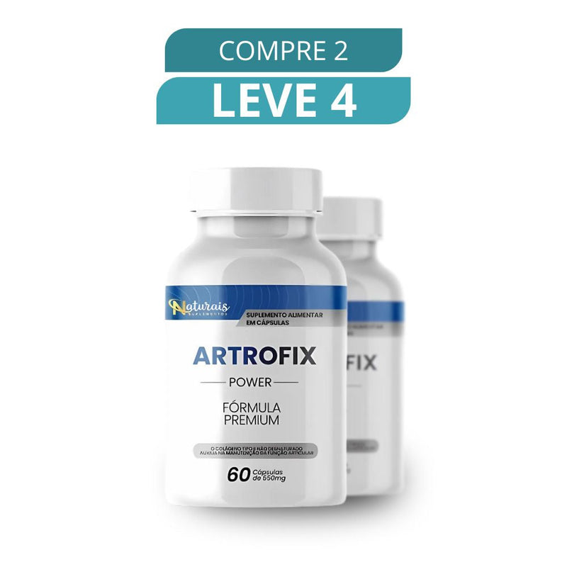 Artrofix Power 60 Cápsulas - Suplemento Natural + Frete Grátis