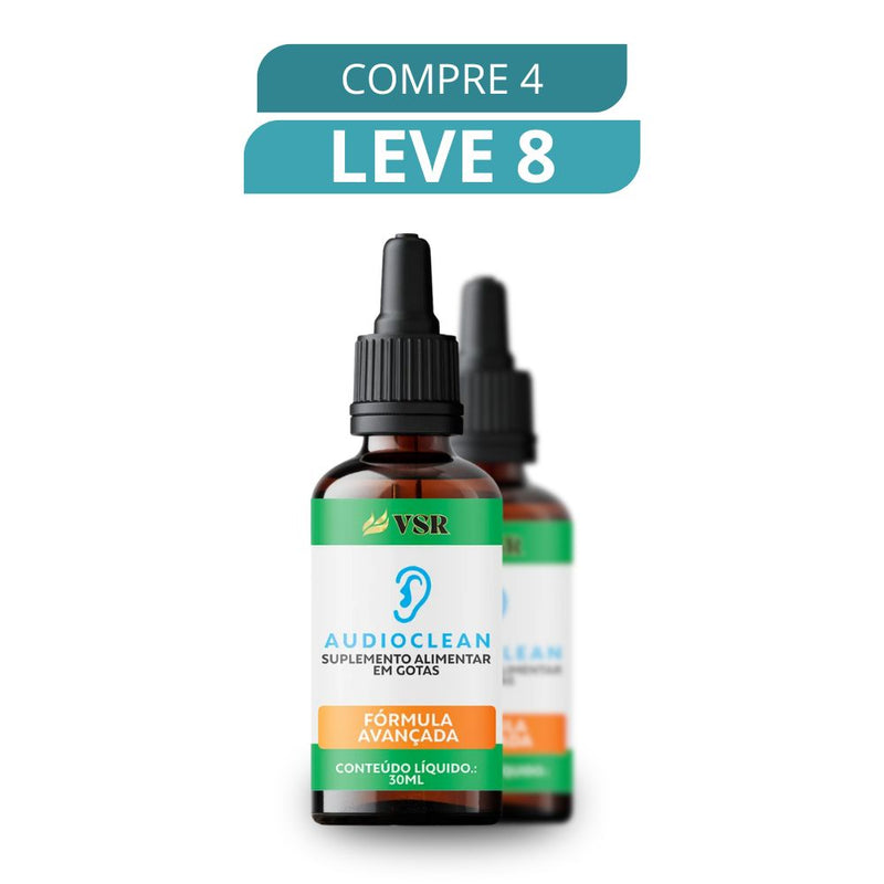 AudioClean 30ml - Suplemento Natural + Frete Grátis