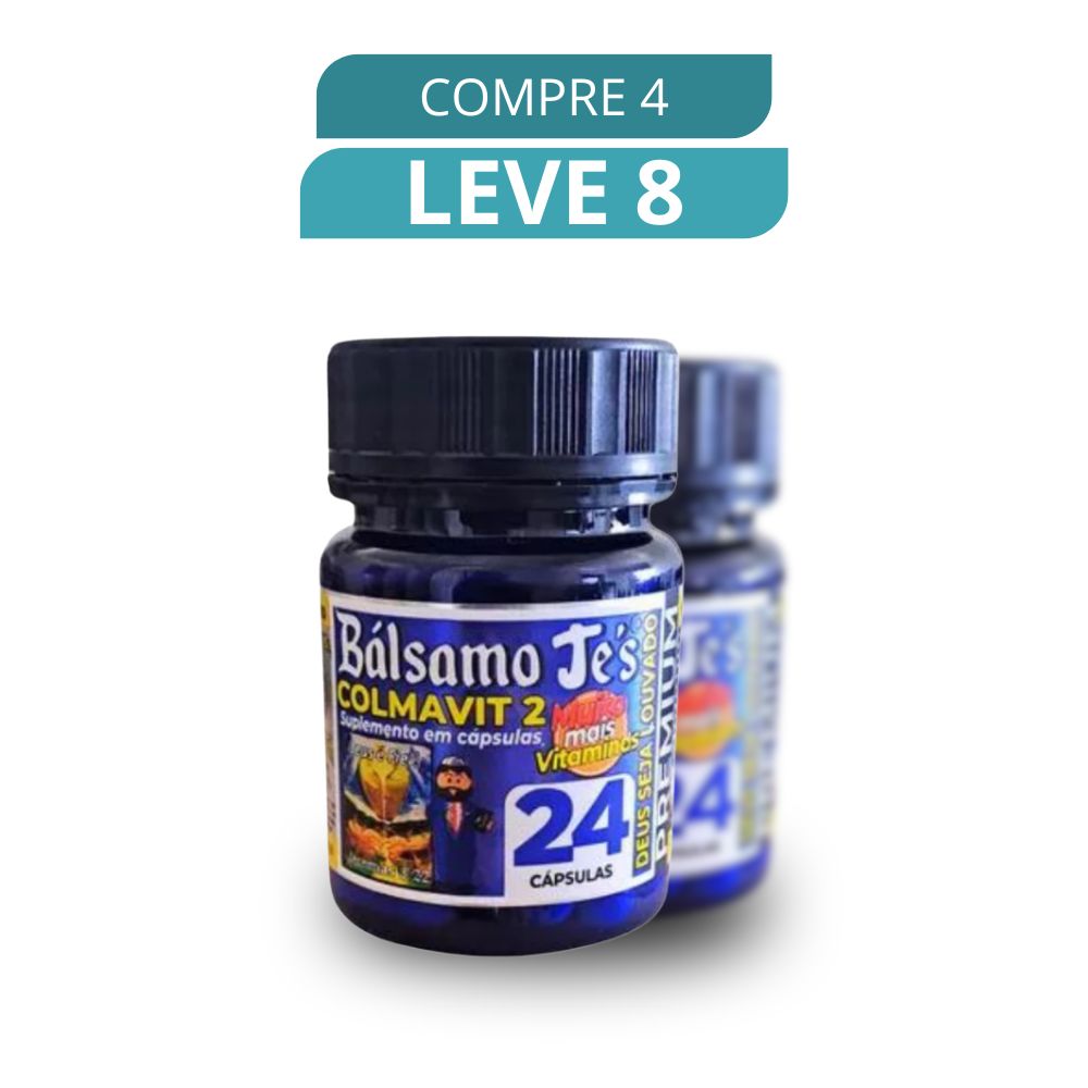 Bálsamo Je's 48 Cápsulas - Suplemento Natural + Frete Grátis