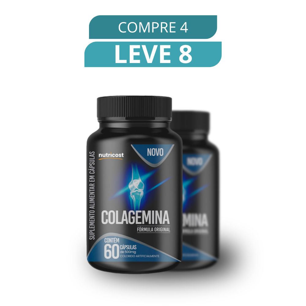 Colagemina 60 Cápsulas - Suplemento Natural + Frete Grátis