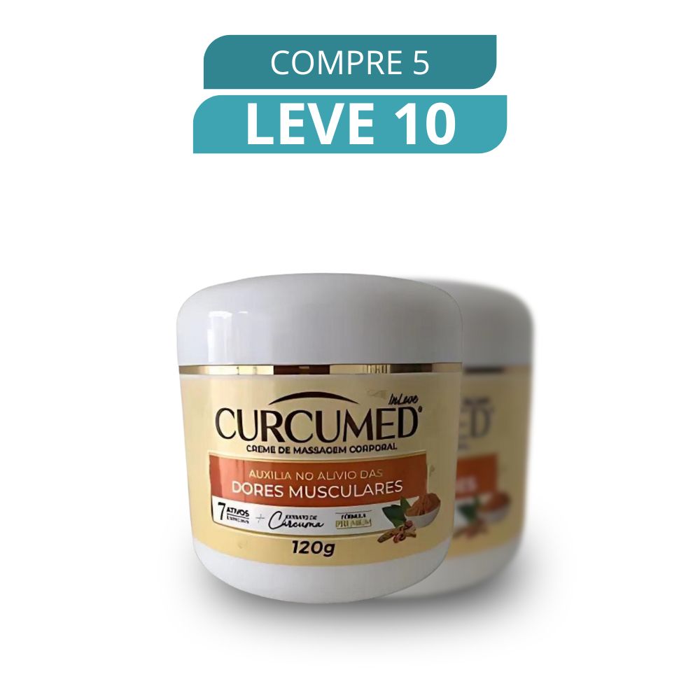Creme Curcumed 120g - Suplemento Natural + Frete Grátis