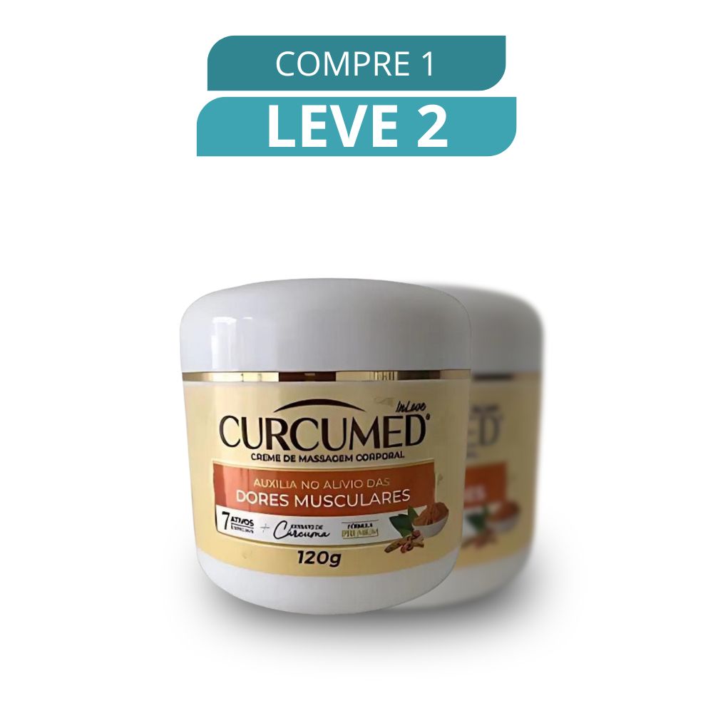 Creme Curcumed 120g - Suplemento Natural + Frete Grátis