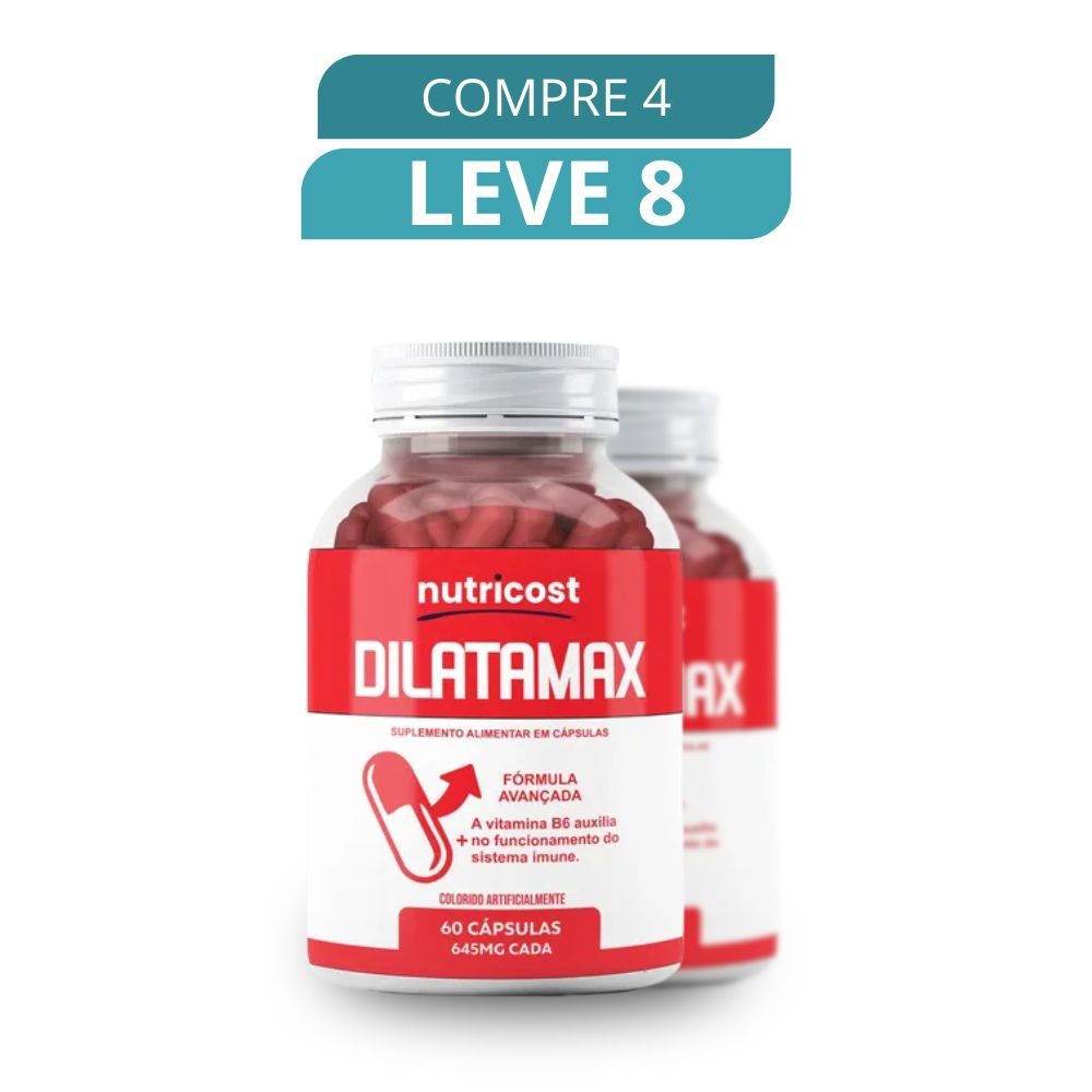 Dilatamax 60 Cápsulas - Suplemento Natural + Frete Grátis