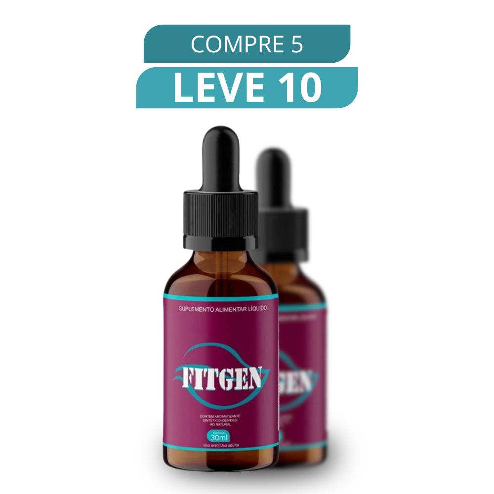 Fitgen 30ml - Suplemento Natural + Frete Grátis