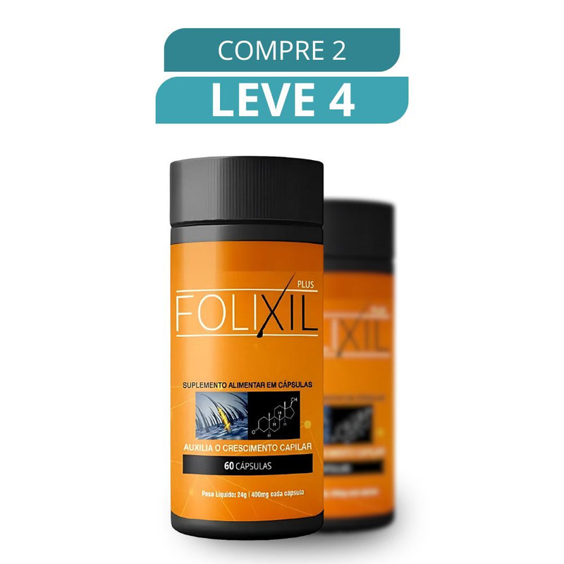 Folixil 60 Cápsulas - Suplemento Natural + Frete Grátis