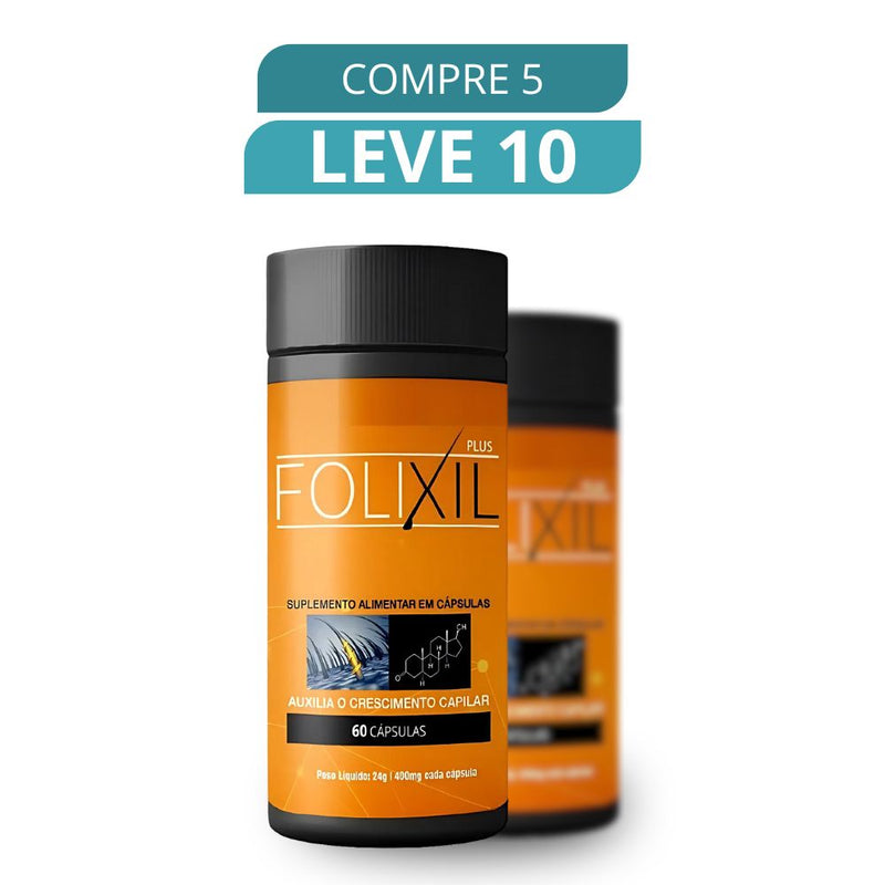 Folixil 60 Cápsulas - Suplemento Natural + Frete Grátis