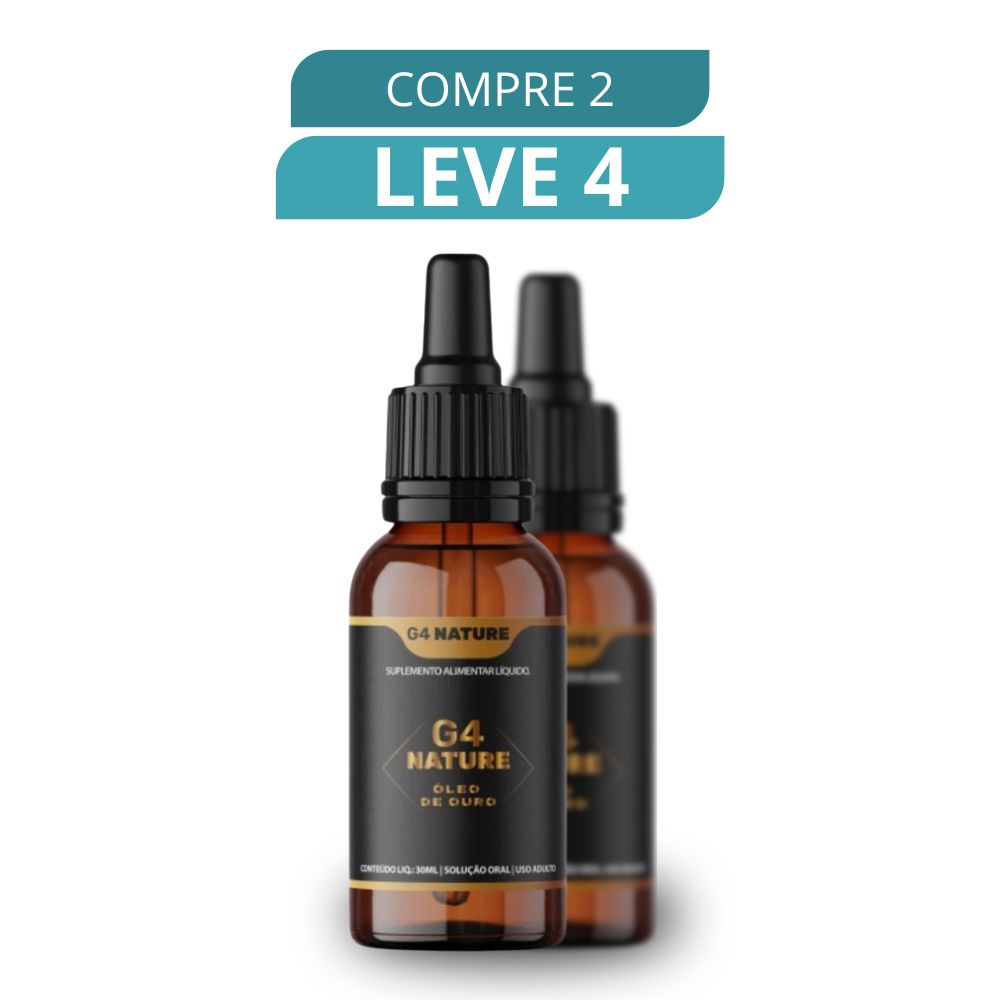 G4 Nature 30ml - Suplemento Natural + Frete Grátis