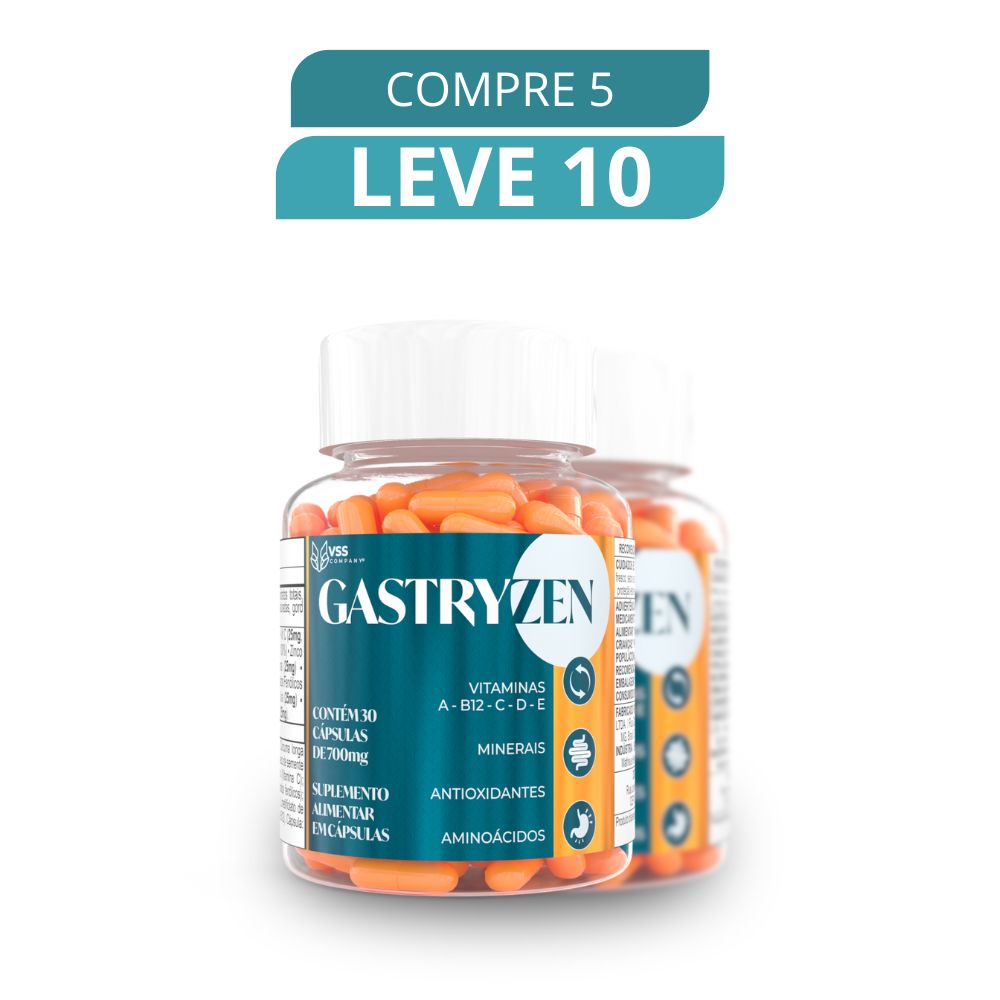 Gastryzen 30 Cápsulas - Suplemento Natural + Frete Grátis