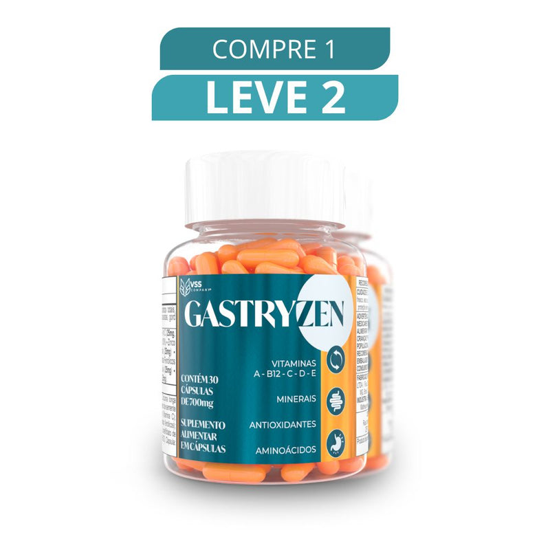 Gastryzen 30 Cápsulas - Suplemento Natural + Frete Grátis