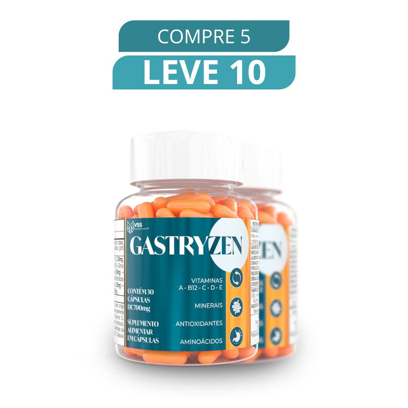 Gastryzen 30 Cápsulas - Suplemento Natural + Frete Grátis