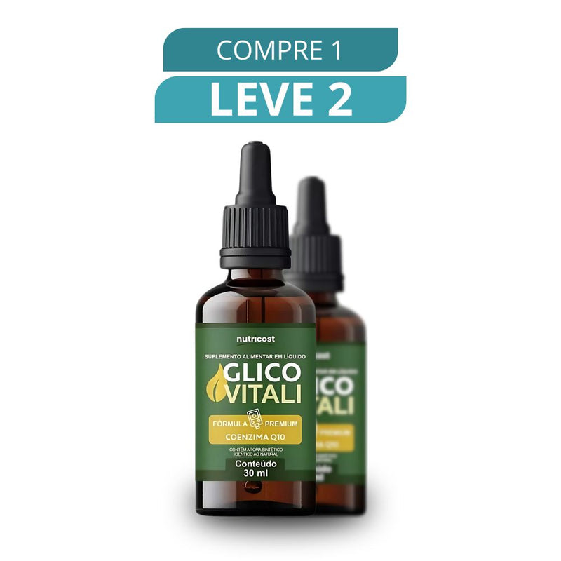 Glico Vitali 30ml - Suplemento Natural + Frete Grátis