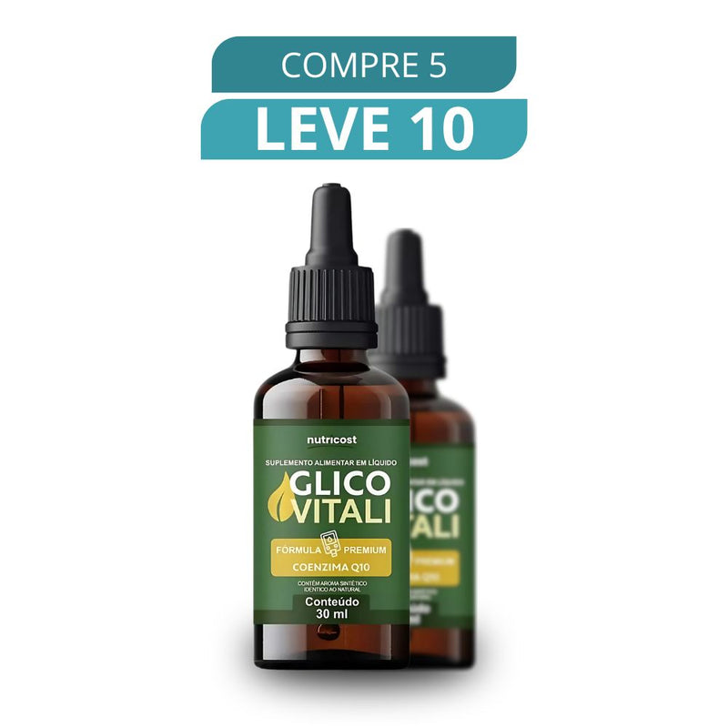 Glico Vitali 30ml - Suplemento Natural + Frete Grátis