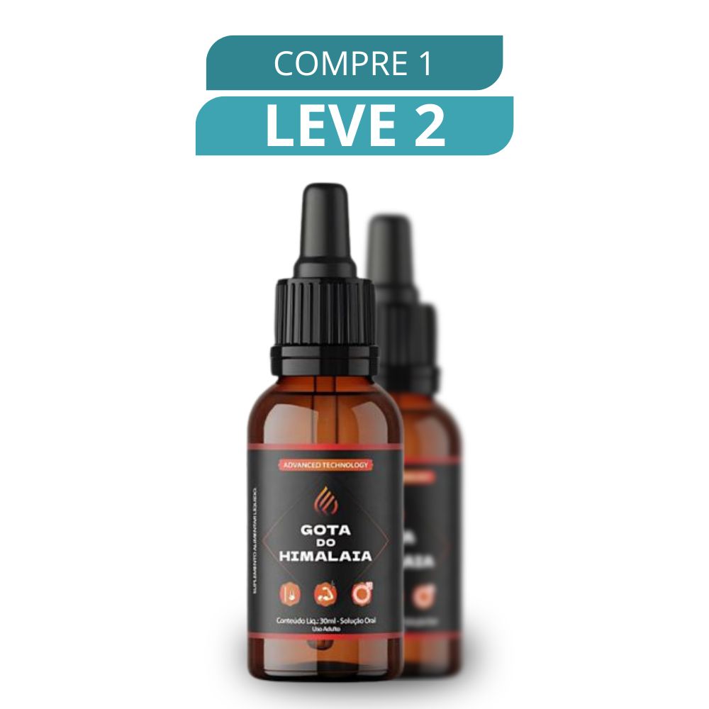 Gota do Himalaia 30ml - Suplemento Natural + Frete Grátis
