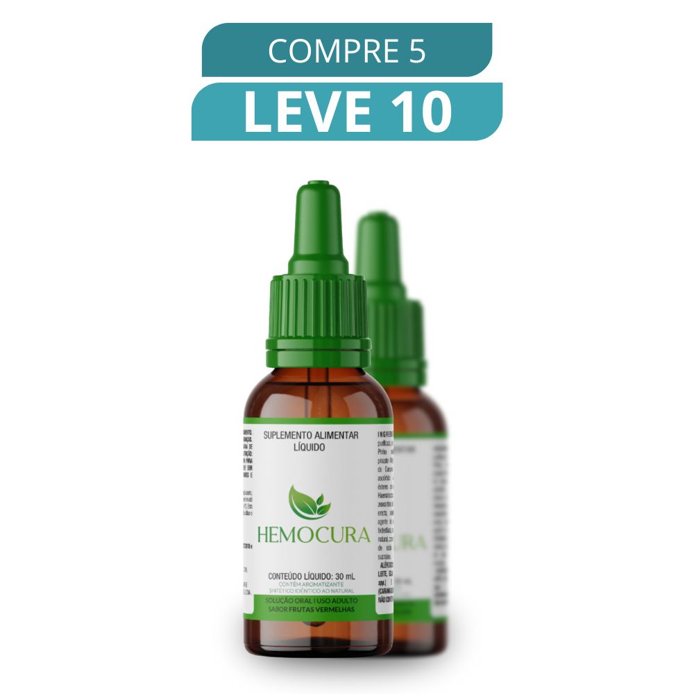 Hemocura 30ml - Suplemento Natural + Frete Grátis