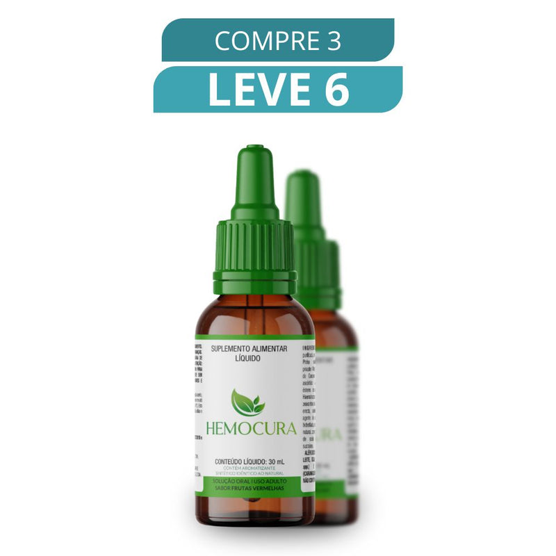 Hemocura 30ml - Suplemento Natural + Frete Grátis