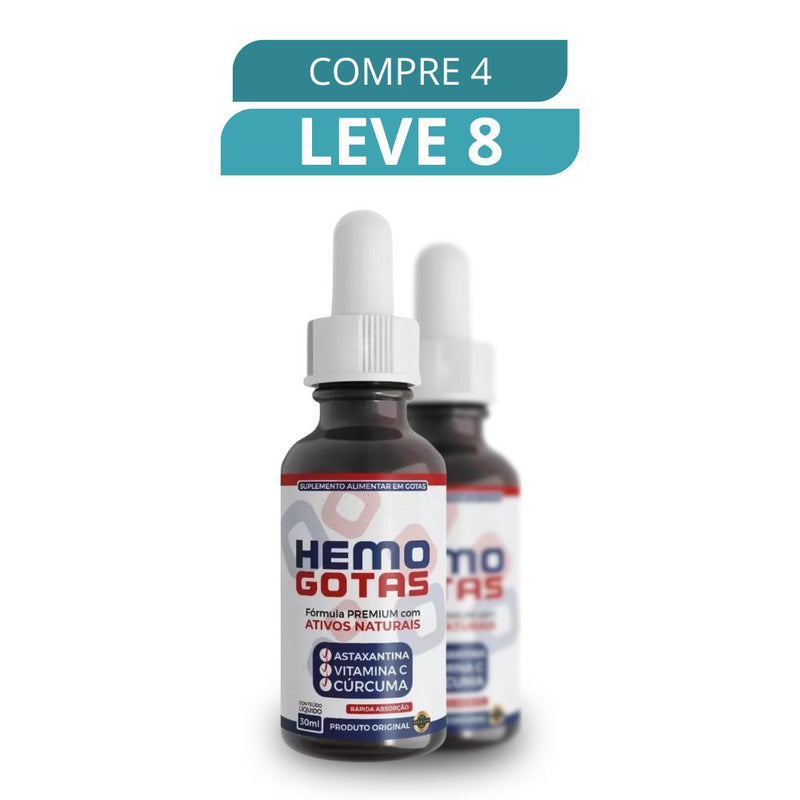 Hemo Gotas 30ml - Suplemento Natural + Frete Grátis