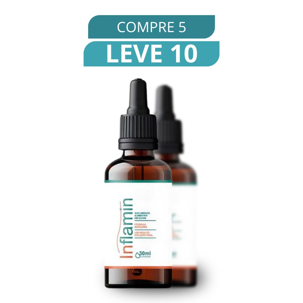Inflamin 30ml - Suplemento Natural + Frete Grátis