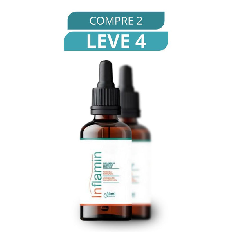 Inflamin 30ml - Suplemento Natural + Frete Grátis