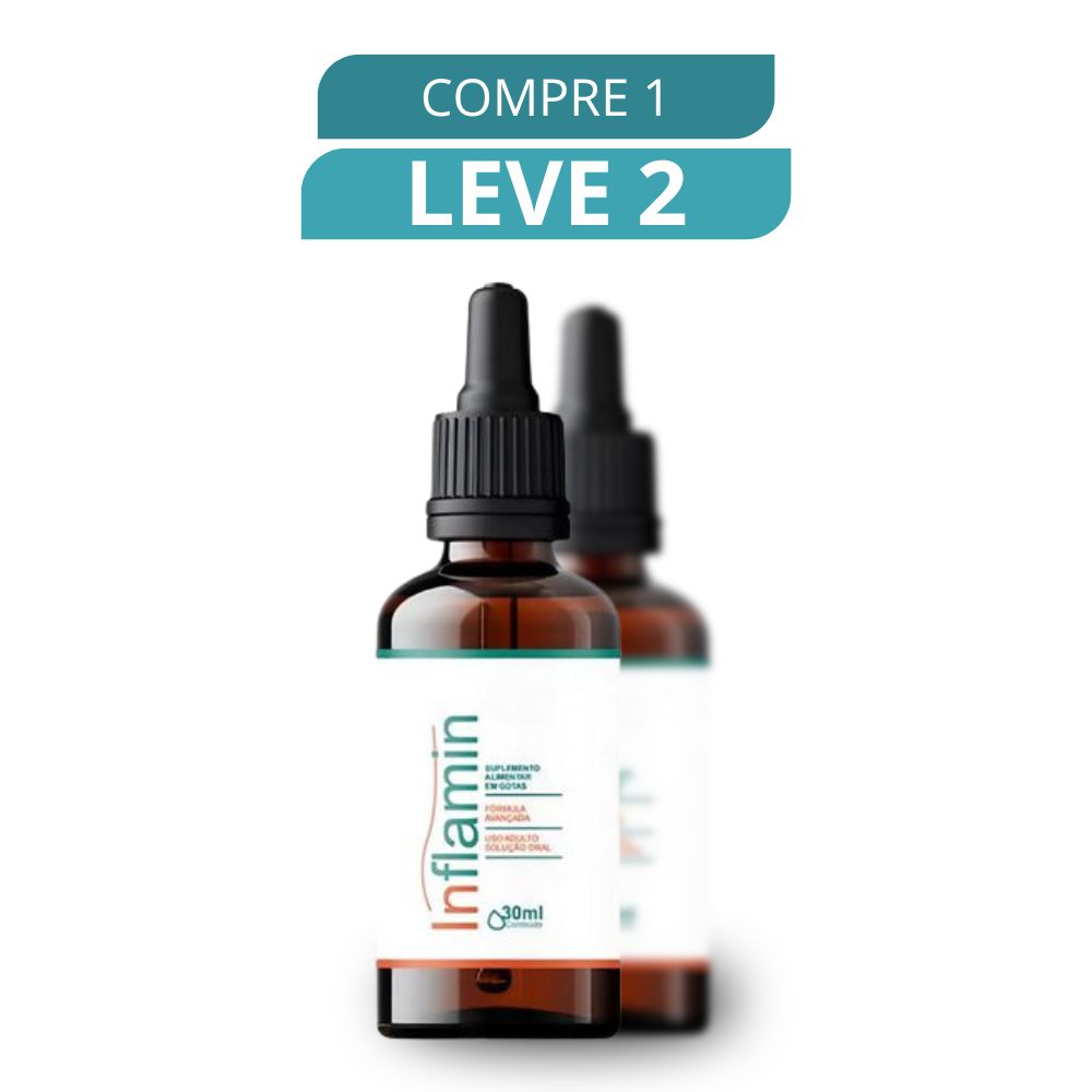 Inflamin 30ml - Suplemento Natural + Frete Grátis