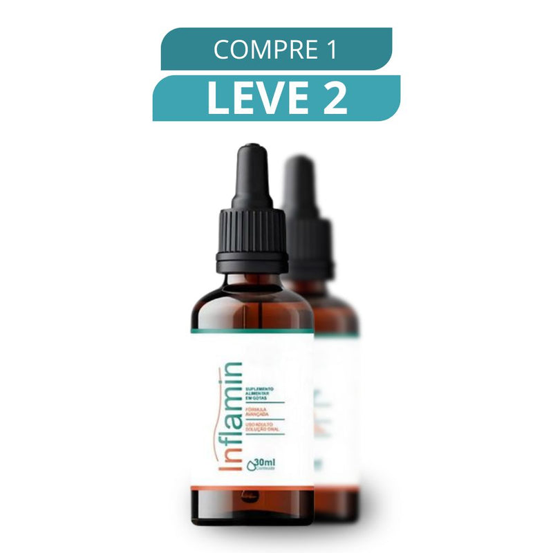 Inflamin 30ml - Suplemento Natural + Frete Grátis