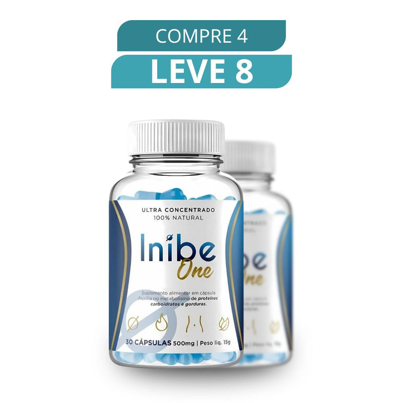 Inibe One 30 Cápsulas - Suplemento Natural + Frete Grátis