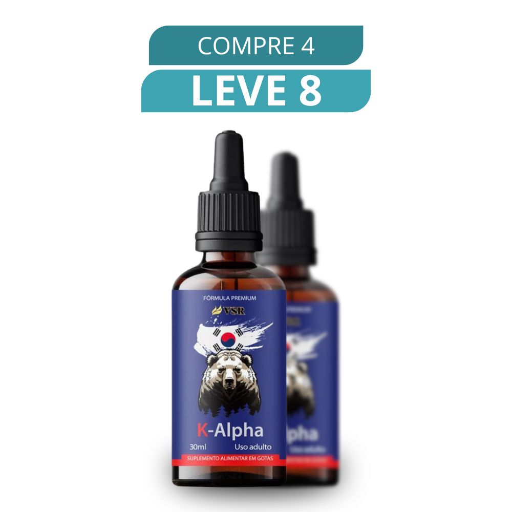 K-Alpha 30ml - Suplemento Natural + Frete Grátis