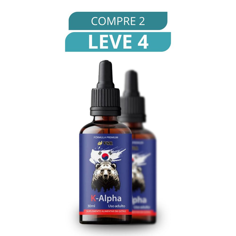 K-Alpha 30ml - Suplemento Natural + Frete Grátis