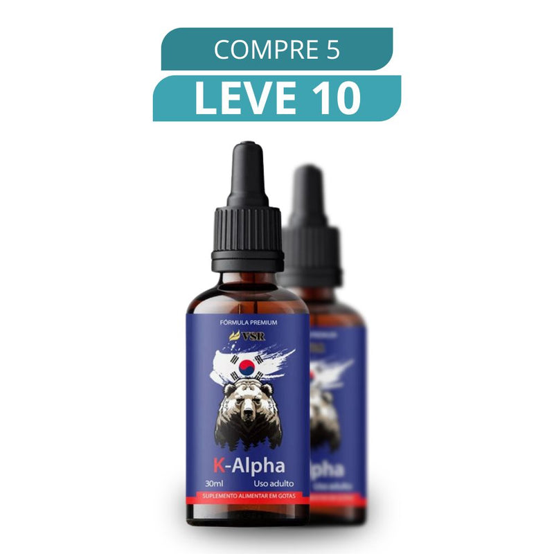 K-Alpha 30ml - Suplemento Natural + Frete Grátis