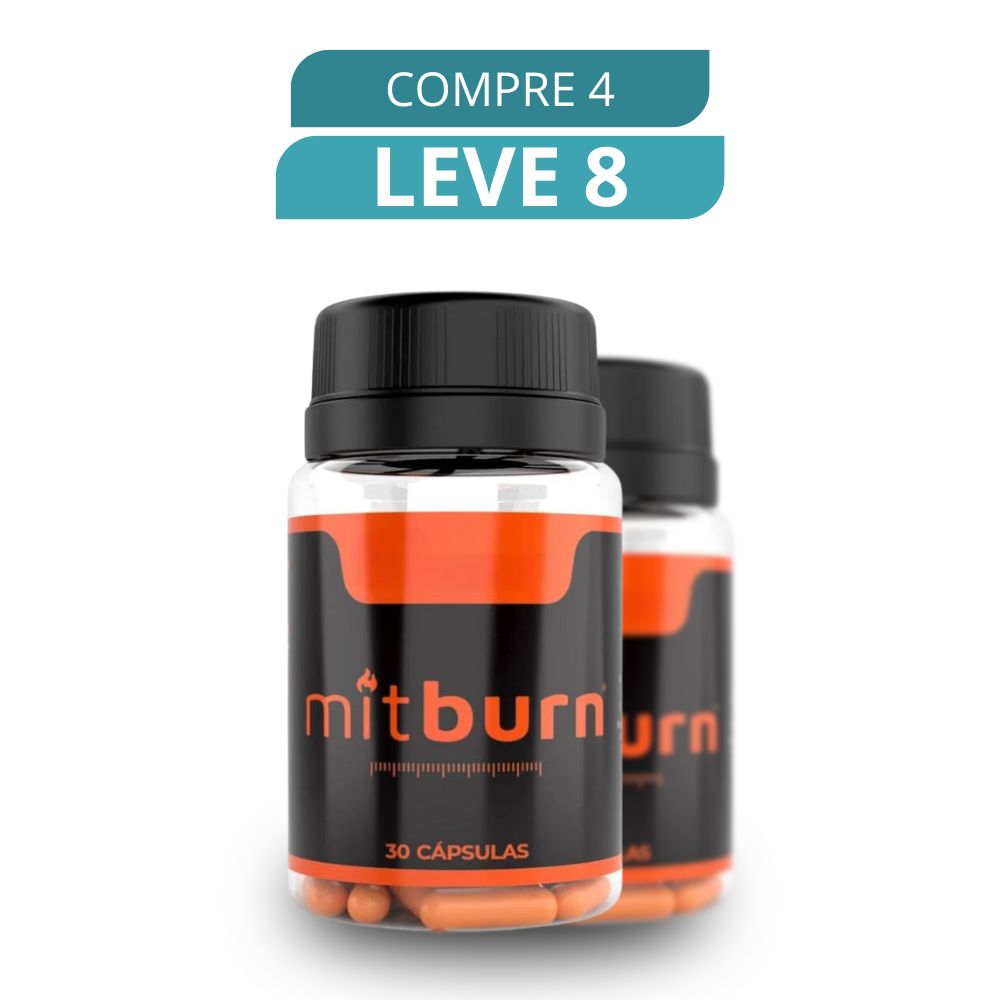 Mit Burn 30 Cápsulas - Suplemento Natural + Frete Grátis