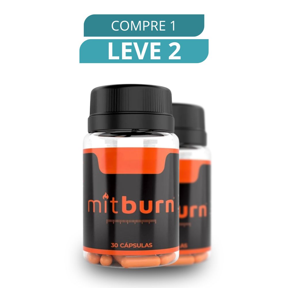 Mit Burn 30 Cápsulas - Suplemento Natural + Frete Grátis