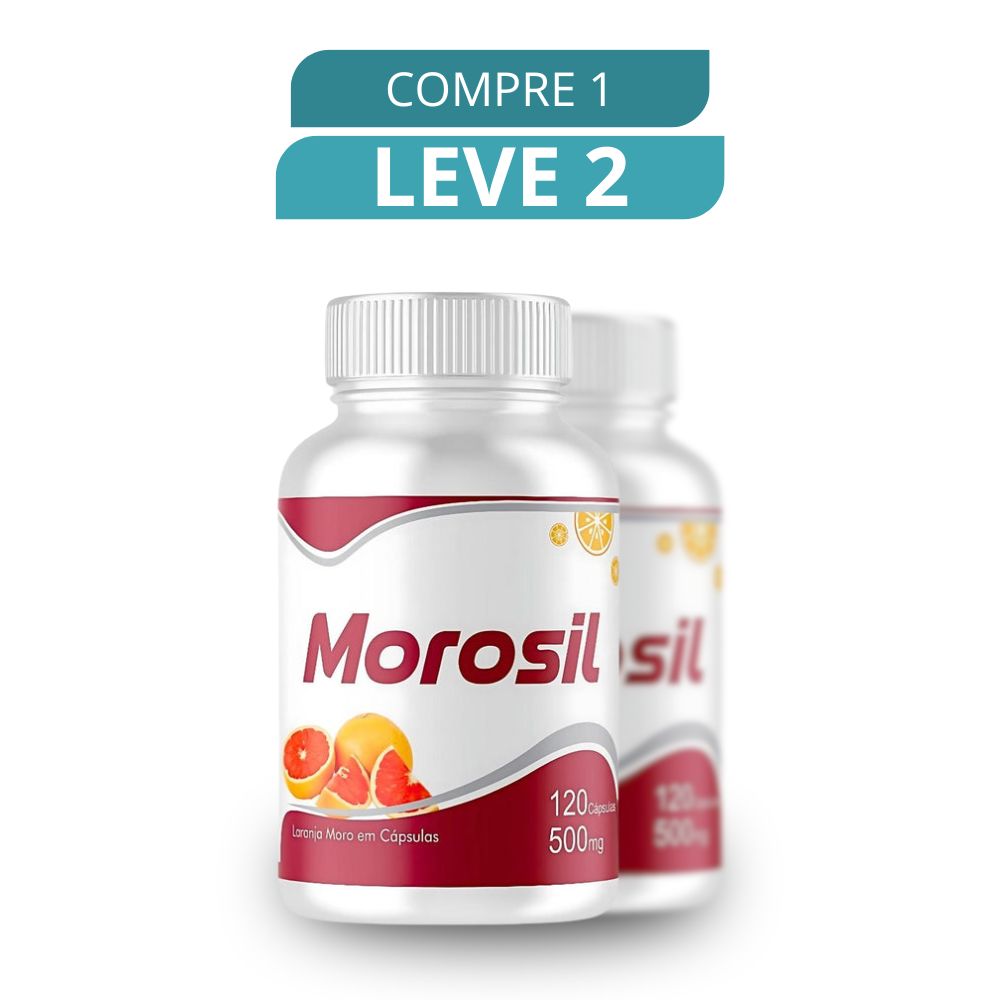 Morosil 120 Cápsulas - Suplemento Natural + Frete Grátis