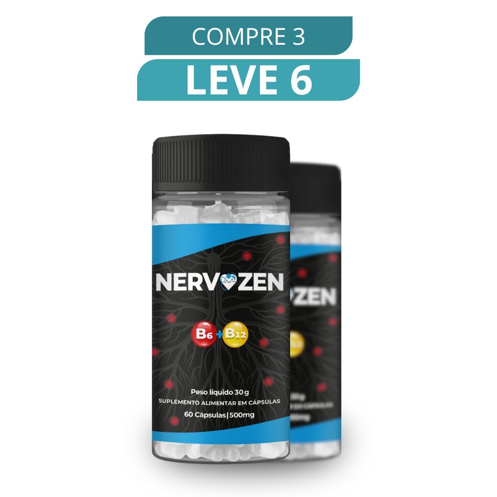 Nervozen 60 Cápsulas - Suplemento Natural + Frete Grátis