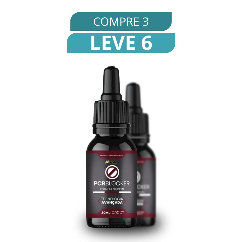 PCR Blocker 30ml - Suplemento Natural + Frete Grátis