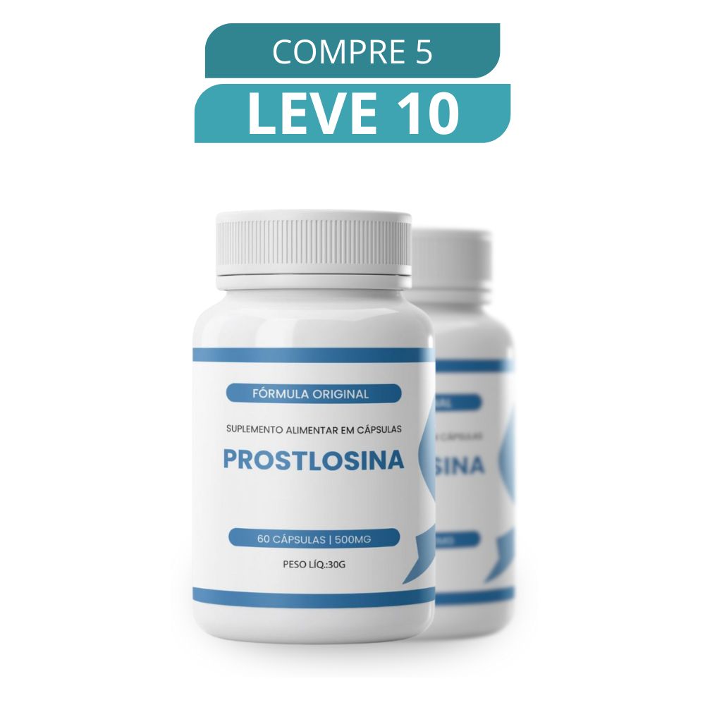 Prostlosina 60 Cápsulas - Suplemento Natural + Frete Grátis