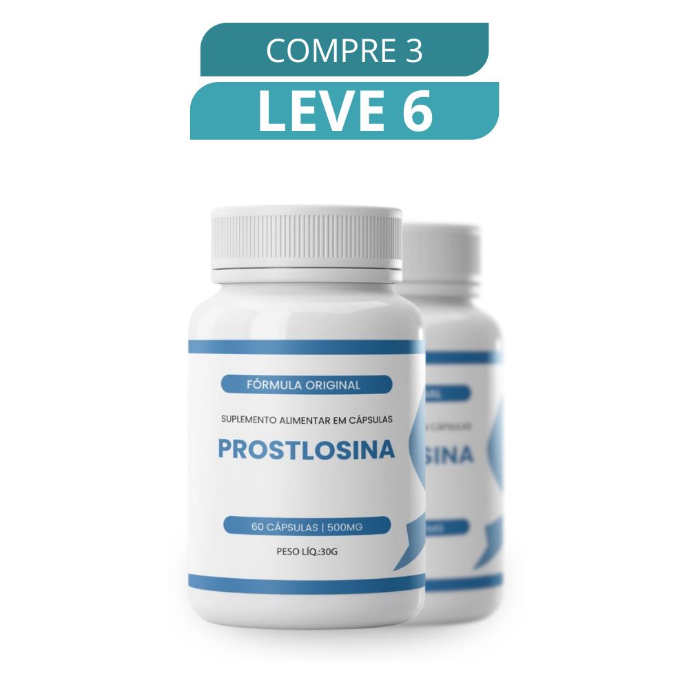 Prostlosina 60 Cápsulas - Suplemento Natural + Frete Grátis
