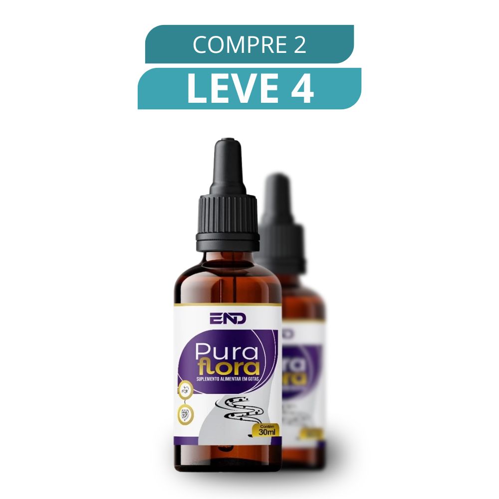 Pura Flora 30ml - Suplemento Natural + Frete Grátis
