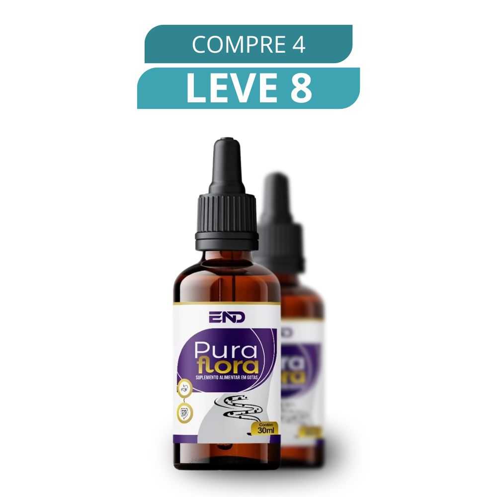 Pura Flora 30ml - Suplemento Natural + Frete Grátis