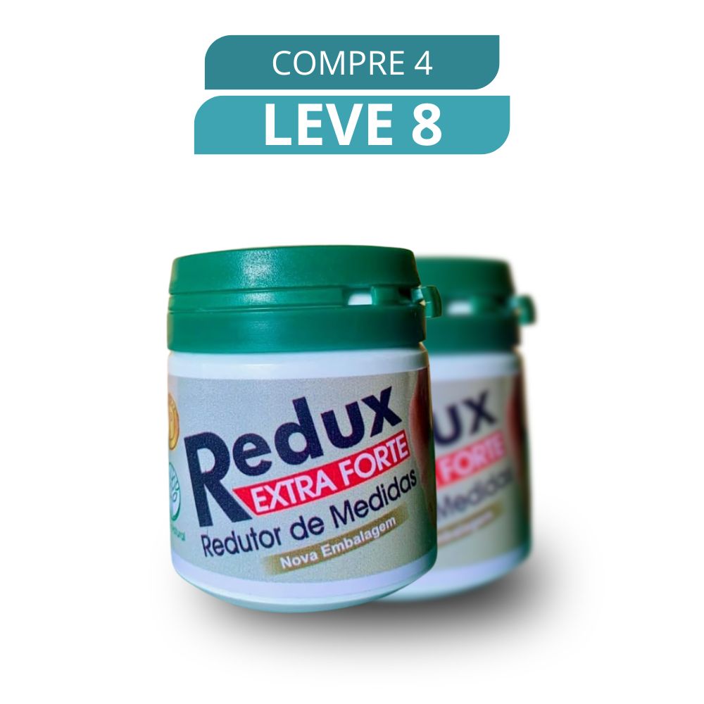 Redux Extra Forte 30 Cápsulas - Suplemento Natural + Frete Grátis