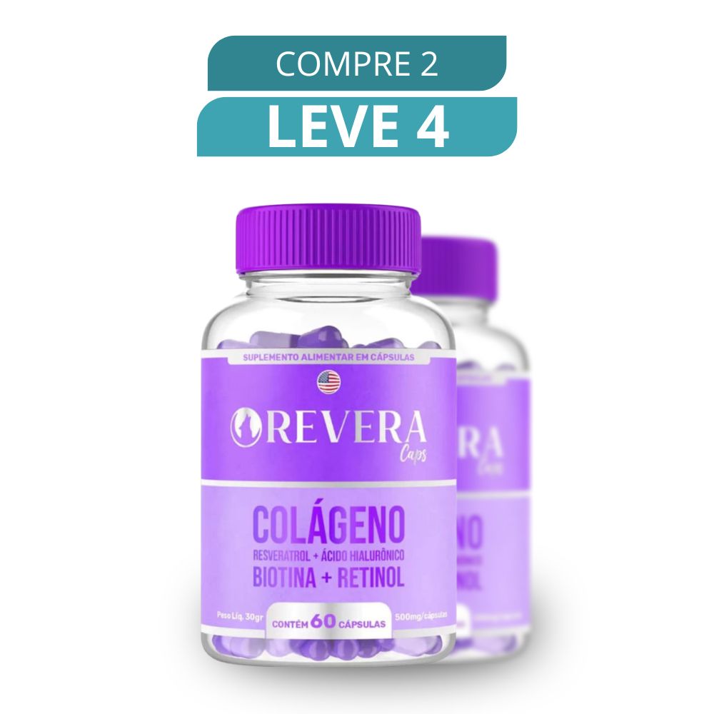 Revera Caps 60 Cápsulas - Suplemento Natural + Frete Grátis