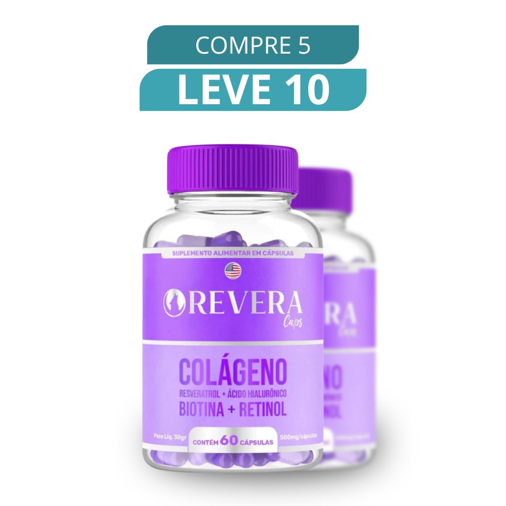 Revera Caps 60 Cápsulas - Suplemento Natural + Frete Grátis