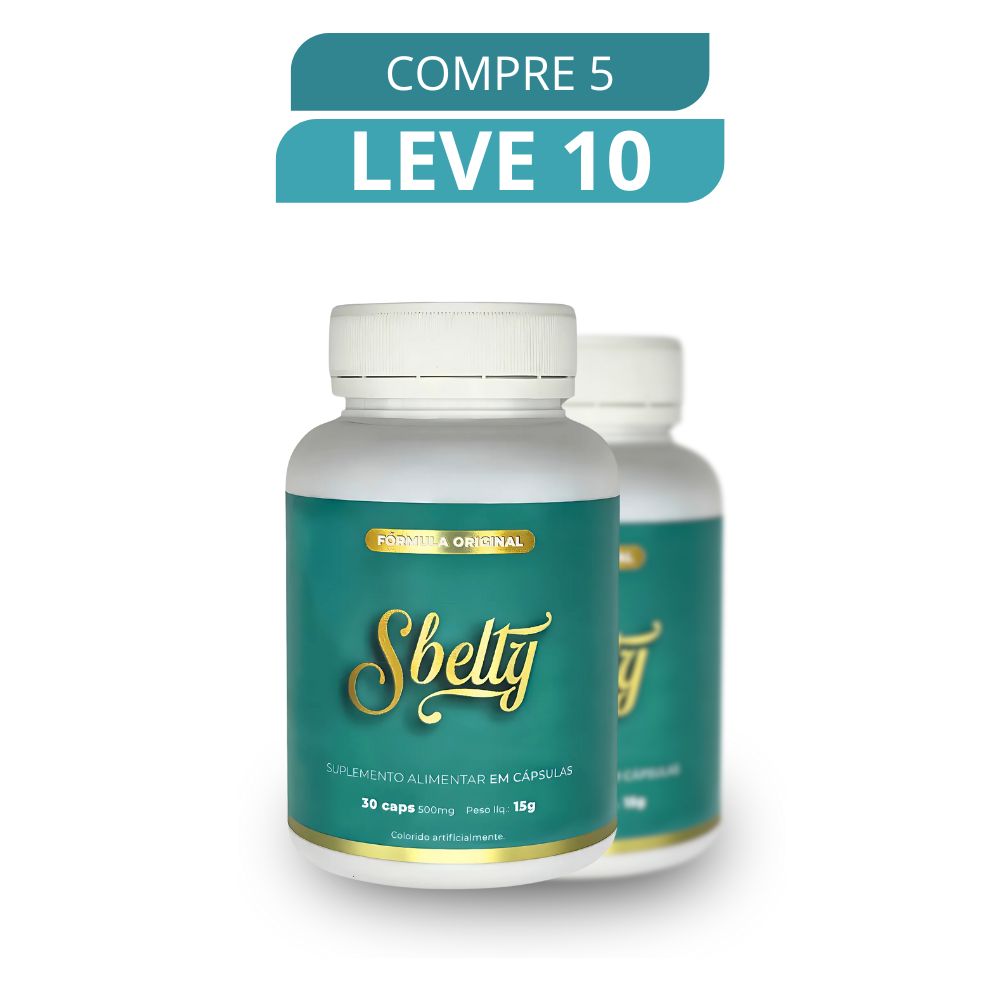 Sbelty 30 Cápsulas - Suplemento Natural + Frete Grátis