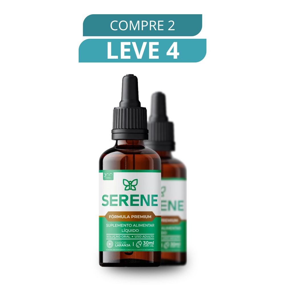 Serene 30ml - Suplemento Natural + Frete Grátis